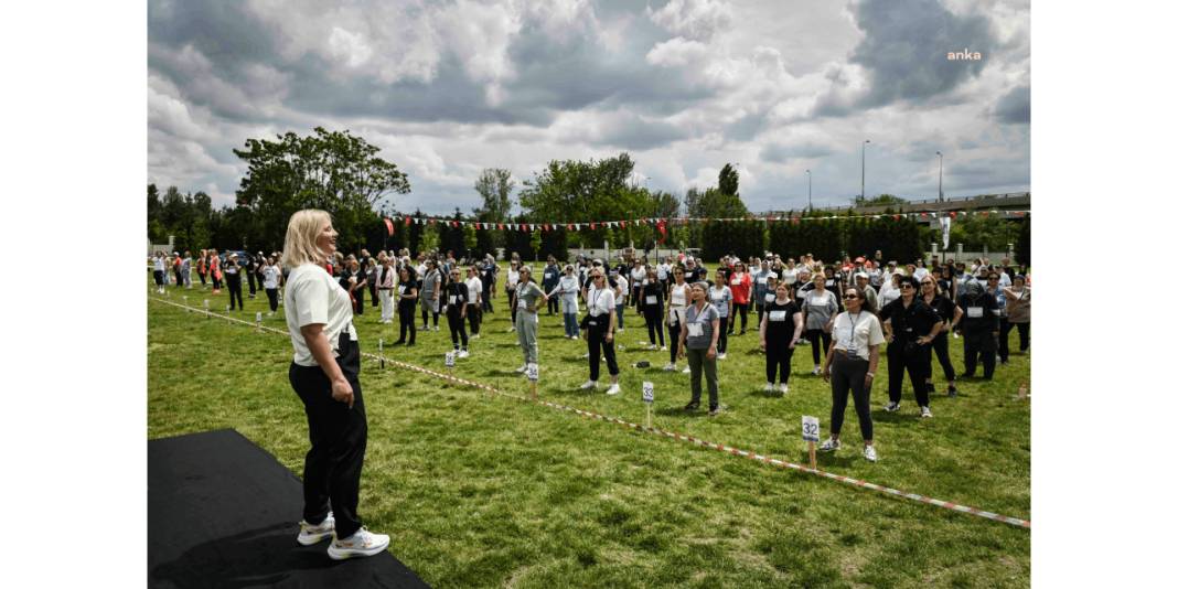 Başkentte kadınlar rekor için ter döktü: 500 kadınla Guinness’e doğru 4